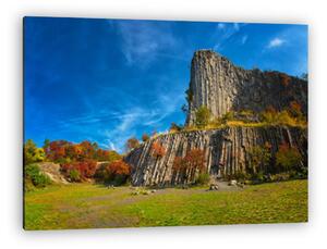 Hegyestű bazalthegy, Balaton (vászonkép)