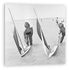 FORTEPAN: Balatonszemes, Hajómodellező Országos Bajnokság (1968) (vászonkép)