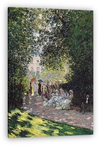 Claude Monet: A Monceau park (1878) (vászonkép)