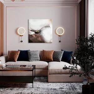 Vászonkép - PREMIUM ART - Abstrakt Ködös hegy