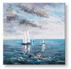 Festett fali kép LODE 1 rész YOBCFABC001 - 70x70 cm
