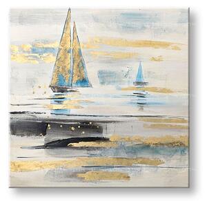 Festett fali kép LODE 1 rész YOBCWFBC039 - 80x80 cm