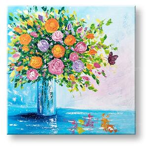 Festett falikép FLOWERS IN A VASE 1 db YOBATFL003E1