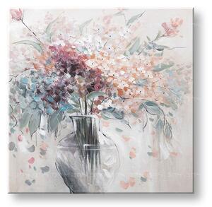 Festett falikép FLOWERS 1 rész YOBCWFFL040 - 80x80 cm - 80x80 cm