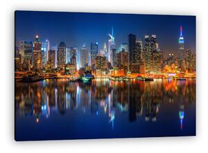 New York - Tükröződés (vászonkép)
