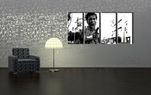 Kézzel festett POP Art festmény AL PACINO 4-részes al25