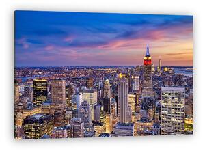 New York - légifotó (vászonkép)