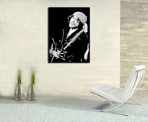 Kézzel festett POP Art festmény Bob Dylan 1 rész bd