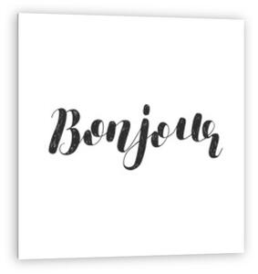 Bonjour - Jó reggelt (vászonkép)