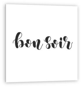 Bon soir - Jó estét (vászonkép)