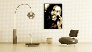 Kézzel festett POP Art festmény Bob Marley 1 rész bm