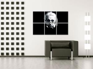 Kézzel festett POP Art festmény Einstein 6 rész Einstein