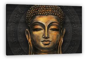 Klasszikus Buddha (vászonkép)
