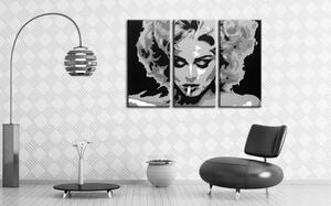 Kézzel festett POP Art festmény MADONNA 3 darab ma2