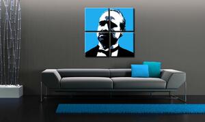 Marlon Brando kézzel festett POP Art festménye 4 rész mb4