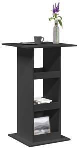 VidaXL Bárasztal - Fekete Fa - 60x60x102 cm