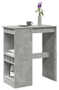 VidaXL Bárasztal - Betonszürke - 90x47,5x103,5cm