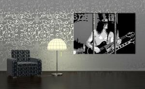 Kézzel festett POP Art festmény Slash 3 darab en