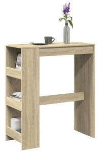 VidaXL Bárasztal - Sonoma Tölgy - 90x40x103,5 cm