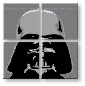 Kézzel festett vászonképek POP Art STAR WARS 4 részes sw