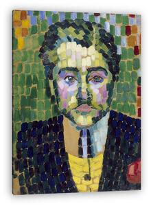 Robert Delaunay: Jean Metzinger portréja (vászonkép)