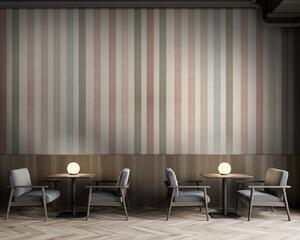 Fotótapéta Lágy pasztellszínű csíkos mintás design, Designer fali fotótapéta, Népszerű fotótapéta, u96795 - Tapeko.hu