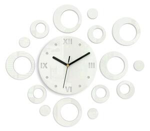 Modern falióra RINGS WHITE HMCNH008-white