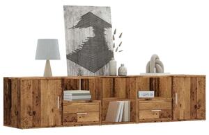 VidaXL Antik Fa Sarokszekrény - 200x40x45 cm