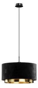 Vicco Goldamo mennyezeti lámpa fekete-arany, 45 cm