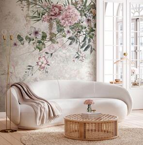 Fotótapéta Pasztell virágmintás, elegáns design, Modern fotótapéta, Modern fotótapéta, u97046 - Muralas.hu