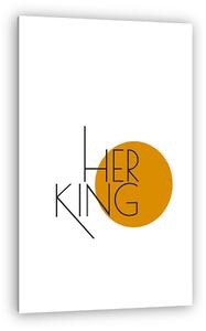 Her King - His Queen - páros kép - 1. (vászonkép)