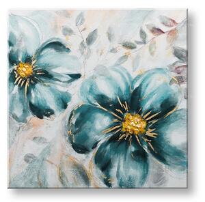 Festett falikép FLOWERS 1 rész CWF1973WE1 - 70x70 cm