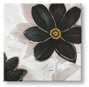 Festett falikép FLOWERS 1 rész CWF1184WE1 - 70x70 cm - 70x70 cm