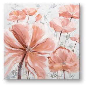 Festett falikép FLOWERS 1 rész CWF1559WE1 - 70x70 cm