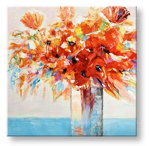 Festett falikép FLOWERS IN A VASE 1részes 70x70 cm CWF1180WE1