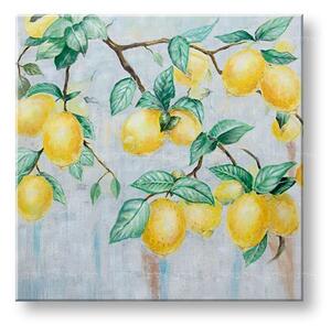 Festett falfestmény CITRONS 1 rész 60x60 cm CWF1840SDE1