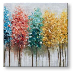 Festett falfestmény TREES 1 rész 60x60 cm CWF1718HE1