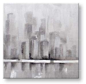 Festett falfestmény CITY 1 rész 80x80 cm CWF1236W-412E1