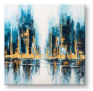 Festett falfestmény CITY 1 rész 70x70 cm CFAZH6540E1