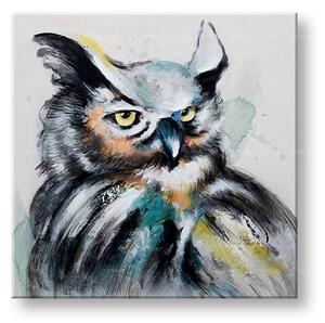 Festett falikép Bagoly 1 rész 60x60 cm CWF1279HE1