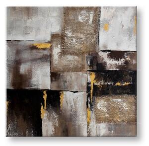 Festett falikép ABSTRAKT 1 rész 70x70 cm CWF11293SDE1