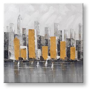 Festett falfestmény CITY 1 rész 70x70 cm CFAZH6539E1
