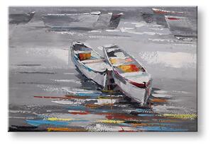 Festett falfestmény BOATS 1 rész 90x60 cm CFAZH5057E1