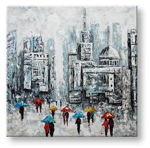 Festett falfestmény CITY 1 rész 70x70 cm CFAZH4736AE1