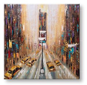 Festett falfestmény CITY 1 rész 70x70 cm CFAZH2979E1