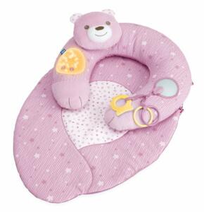 Chicco My First Nest babafészek - hasalópárna Light Pink