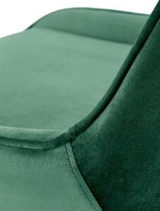 Zöld irodai szék MORE VELVET