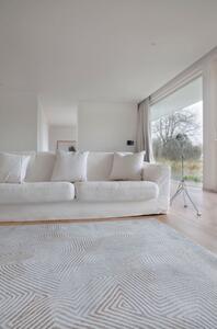 Coral-Oyster White 9228- szőnyeg 140x200 beige-barna