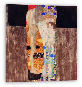 Gustav Klimt: A nő három életkora (vászonkép)