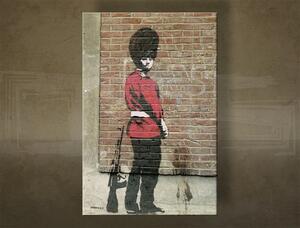 A kép vásznon 1 db Street ART - Banksy